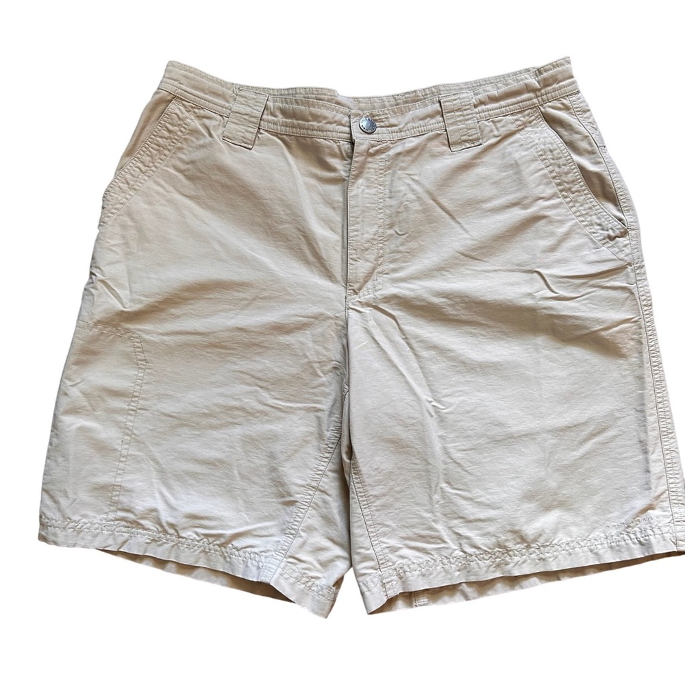 Columbia Sportswear Shorts 36 X 11 Khaki Mens Athletic Outdoor Actual 38x 11